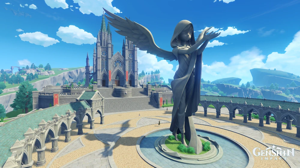 Anemo Archon Statue
